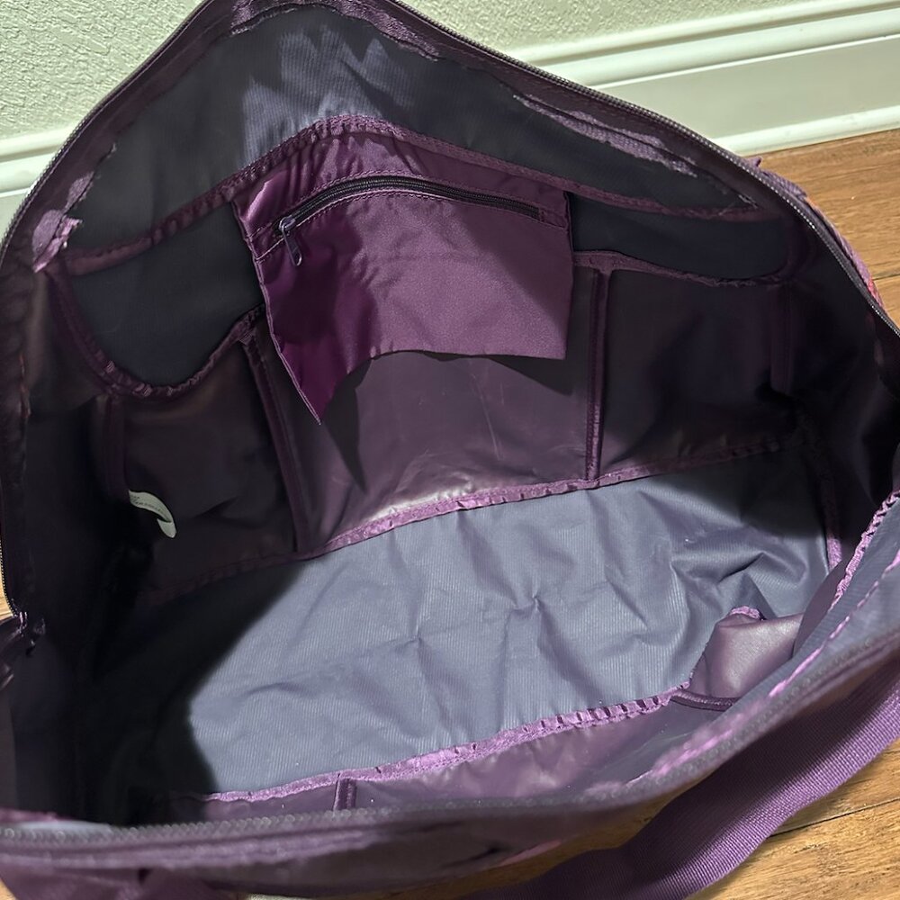 Dakine Purple Plaid Travel Bag Set - Picture 6 of 9
